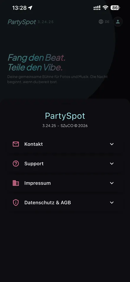 PartySpot — Help & contact